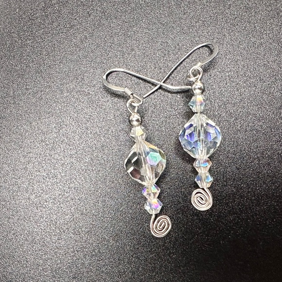 Bespoke Vintage Crystal Beaded Earrings
Handmade by Shanstone Jewelry!! - Picture 1 of 6